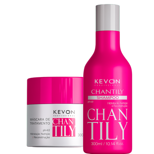 kit Kevon 3 Peças Chantily - shampoo + mascara + leave-in - 300g