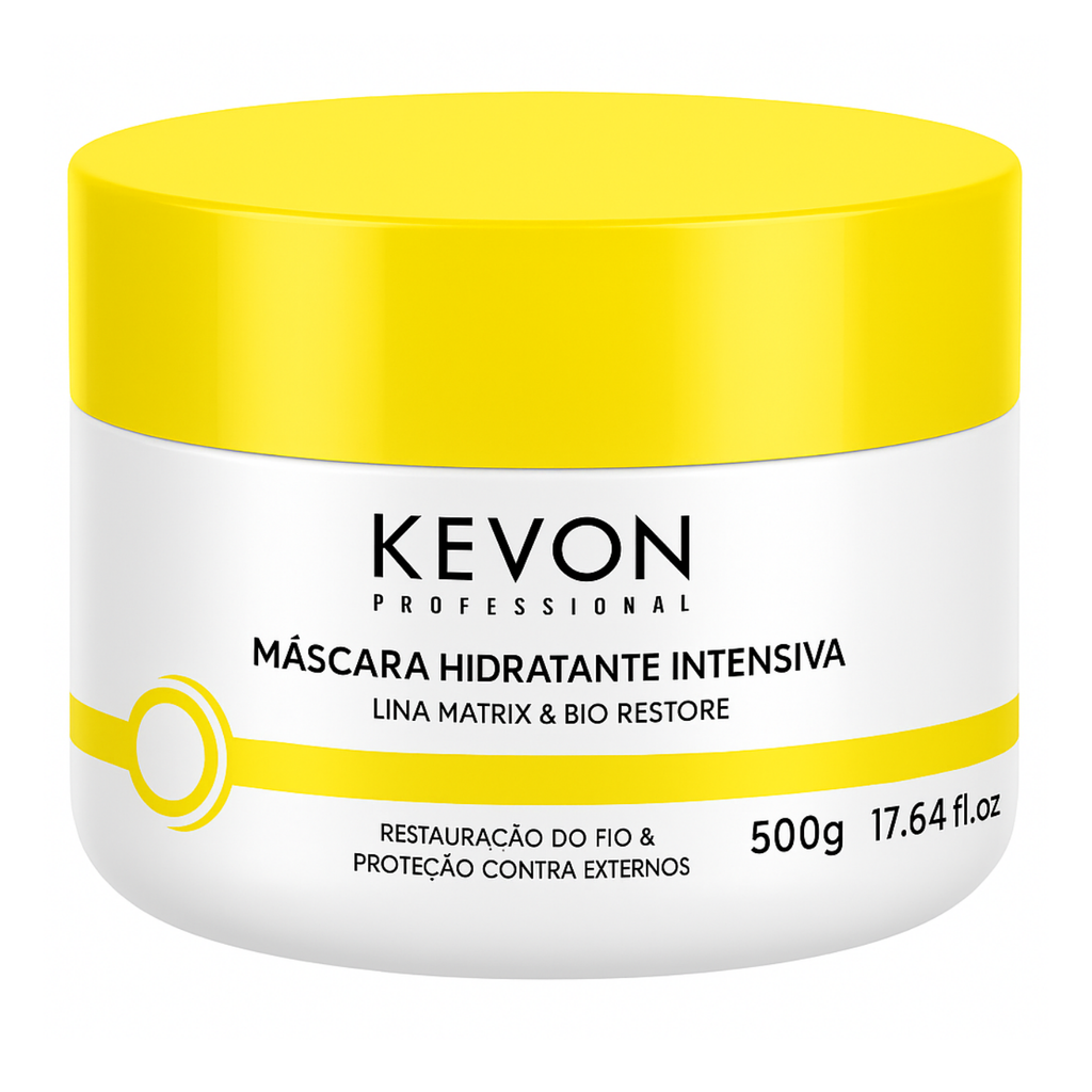 Máscara Kevon Intensiva Efeito Teia – Reconstrução e Força Máxima para Cabelos Danificados