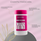 Kit Kevon Profissional Chantily - Shampoo 1L + Máscara 1Kg para Hidratação Profunda