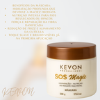 Kit Kevon SOS Magic – Hidratação Profunda + Brilho Instantâneo
