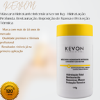 Máscara Hidratante Intensiva Kevon 1kg – Hidratação Profunda, Restauração, Reposição de Massa e Proteção Térmica